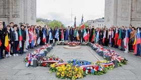 1923-2023 | La Flamme sous l’Arc de Triomphe fête la « Journée de l’Europe »